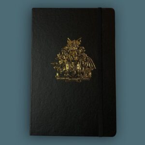Notebook - Gold Arms