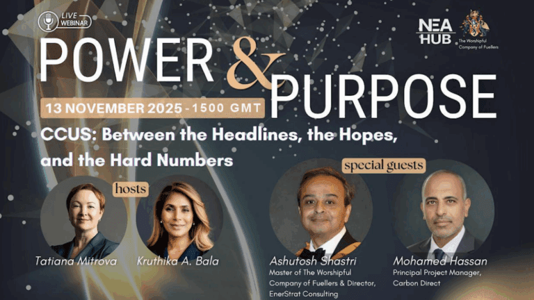 The Fuellers and the New Energy Advancement Hub (NEAH) jointly organise a Linkedin Podcast on CCUS