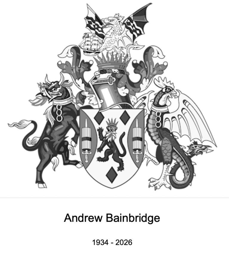 Andrew Bainbridge.  1934-2026
