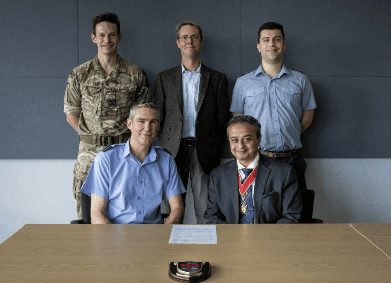 Fuellers signs MOU with Logistics Specialist Training Wing (LSTW) at MOD Worthy down