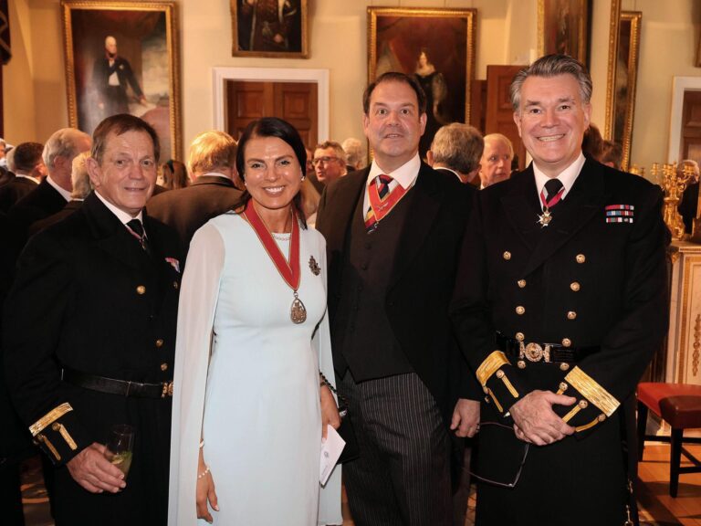 Master Attends Civic Luncheon at Trinity House